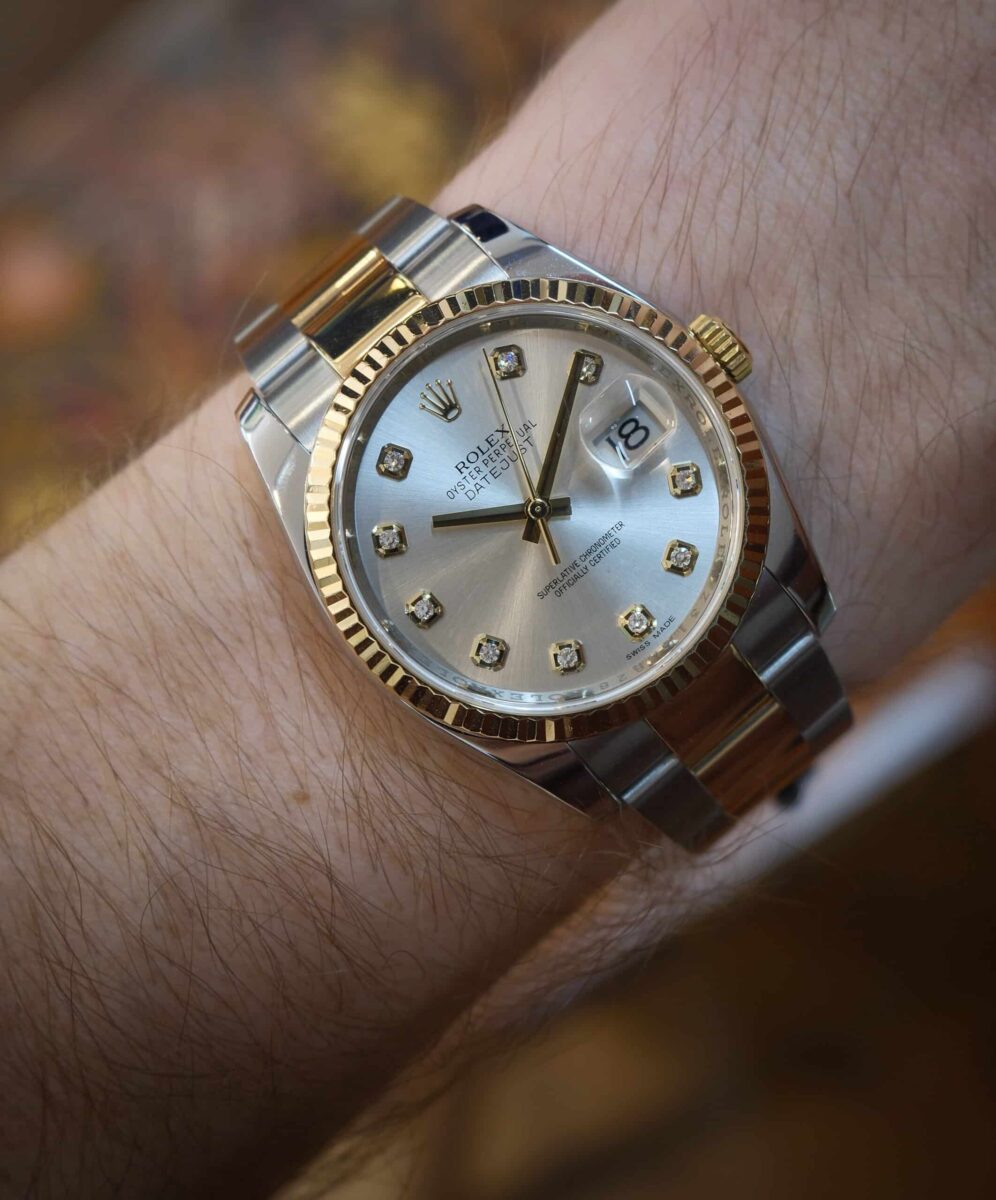 Rolex Datejust 36mm Steel & 18K Yellow Gold | Gothelf A. Watches — 3