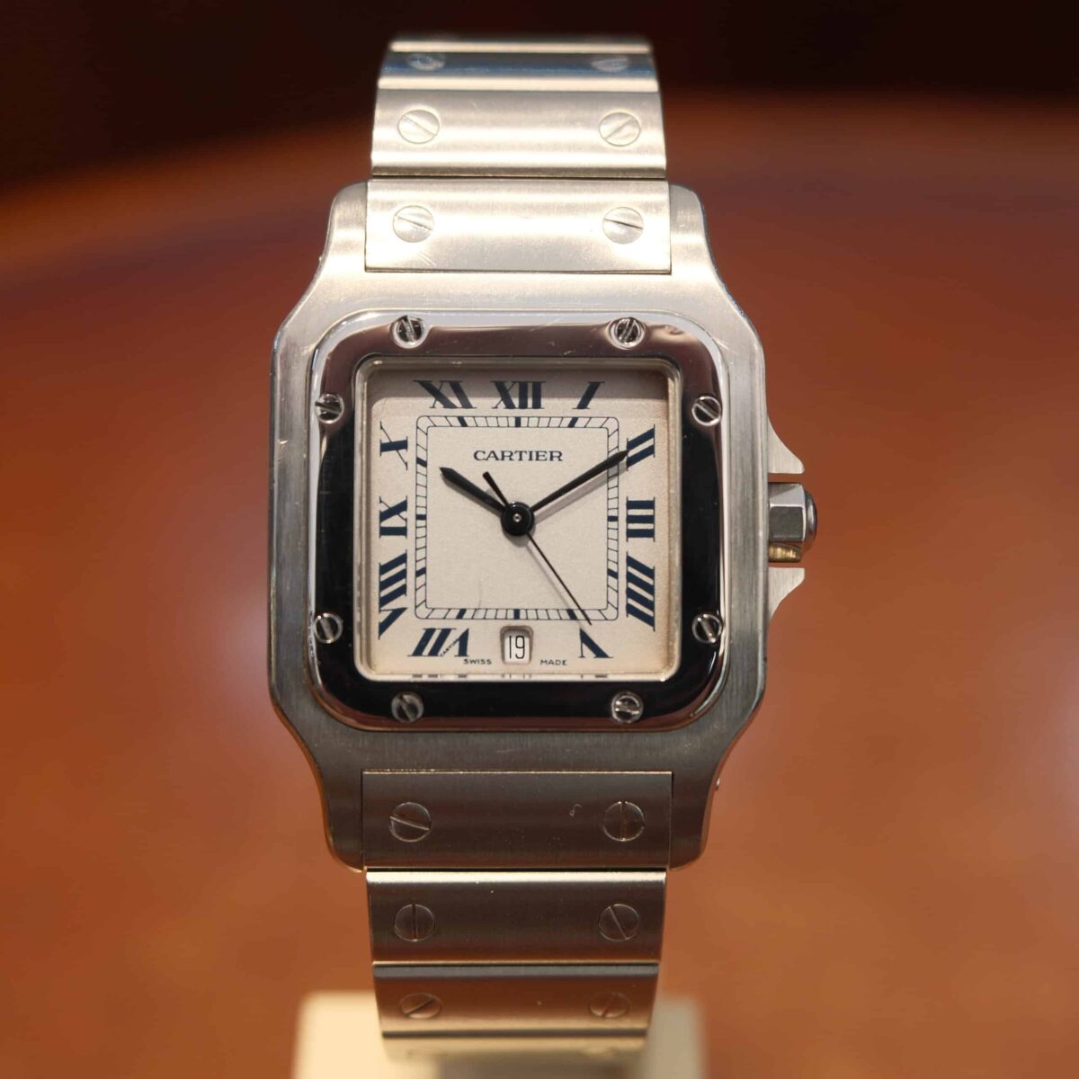 Cartier Santos Galbee Steel 1564 | Gothelf A. Watches