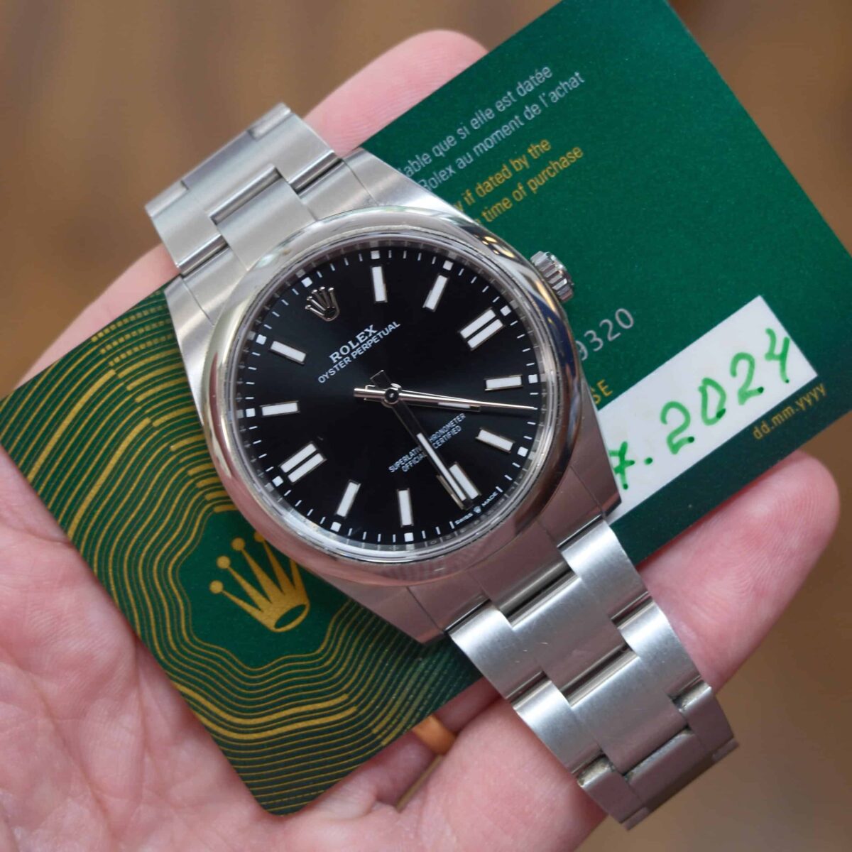 Rolex Oyster Perpetual 41mm Black Dial | Gothelf A. Watches — 2
