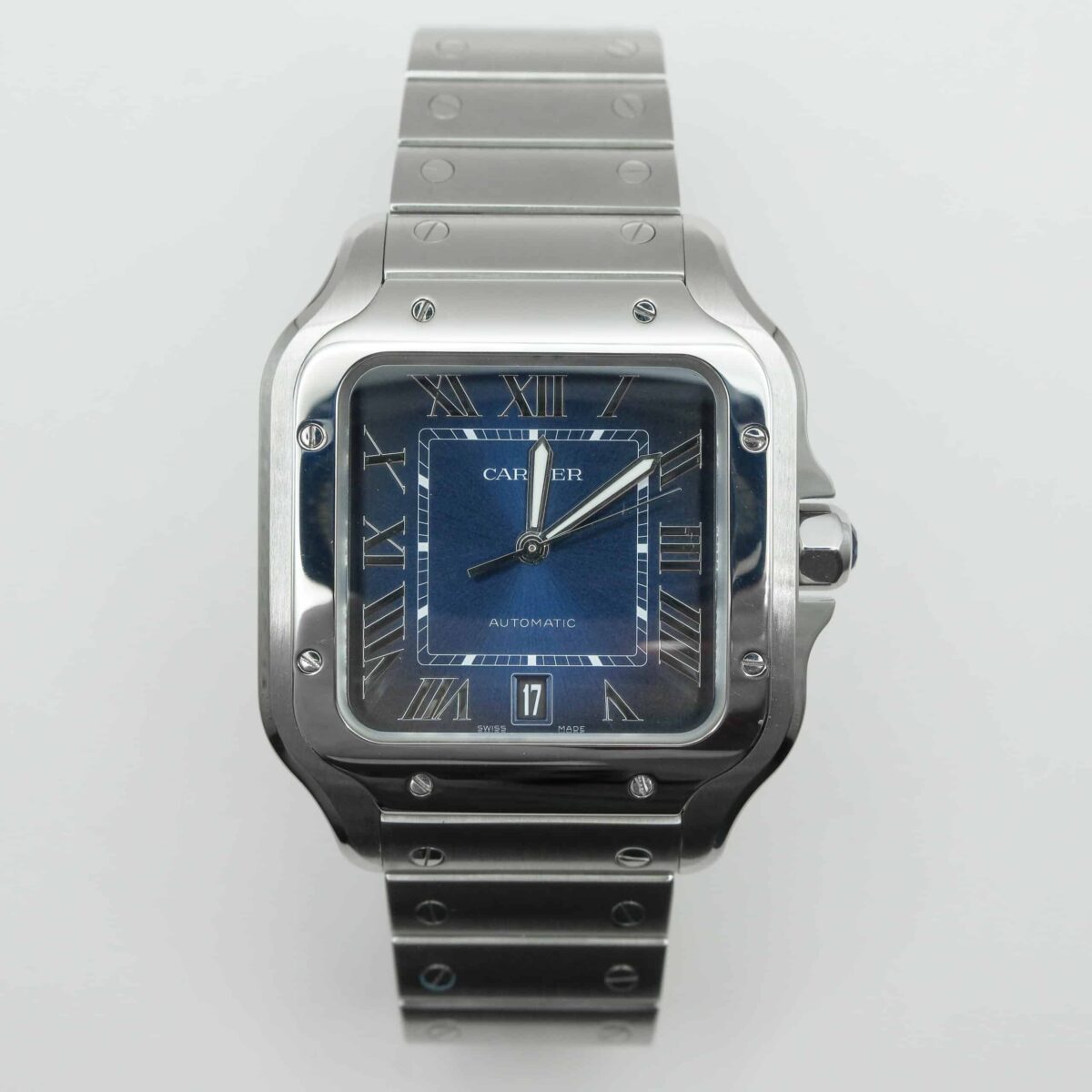 2026 Cartier Santos Blue Large | Gothelf A. Watches