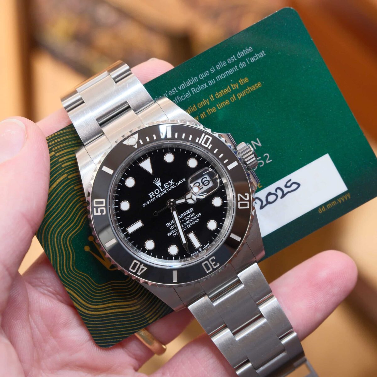 ROLEX SUBMARINER DATE 41MM PRE-OWNED 2025 REF.126610 | Gothelf A. Watches — 2
