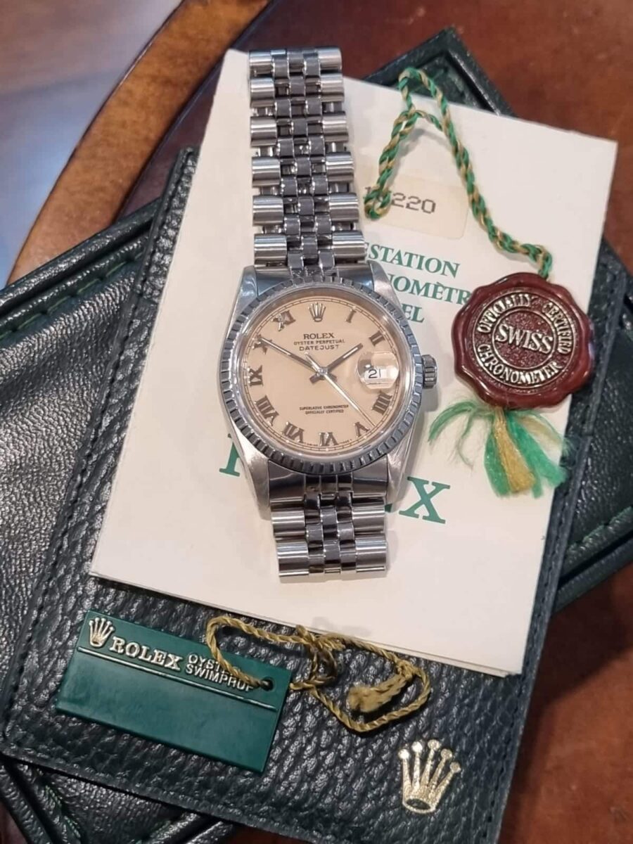 Rolex Datejust 36mm Steel Jubilee Bracelet | Gothelf A. Watches — 5