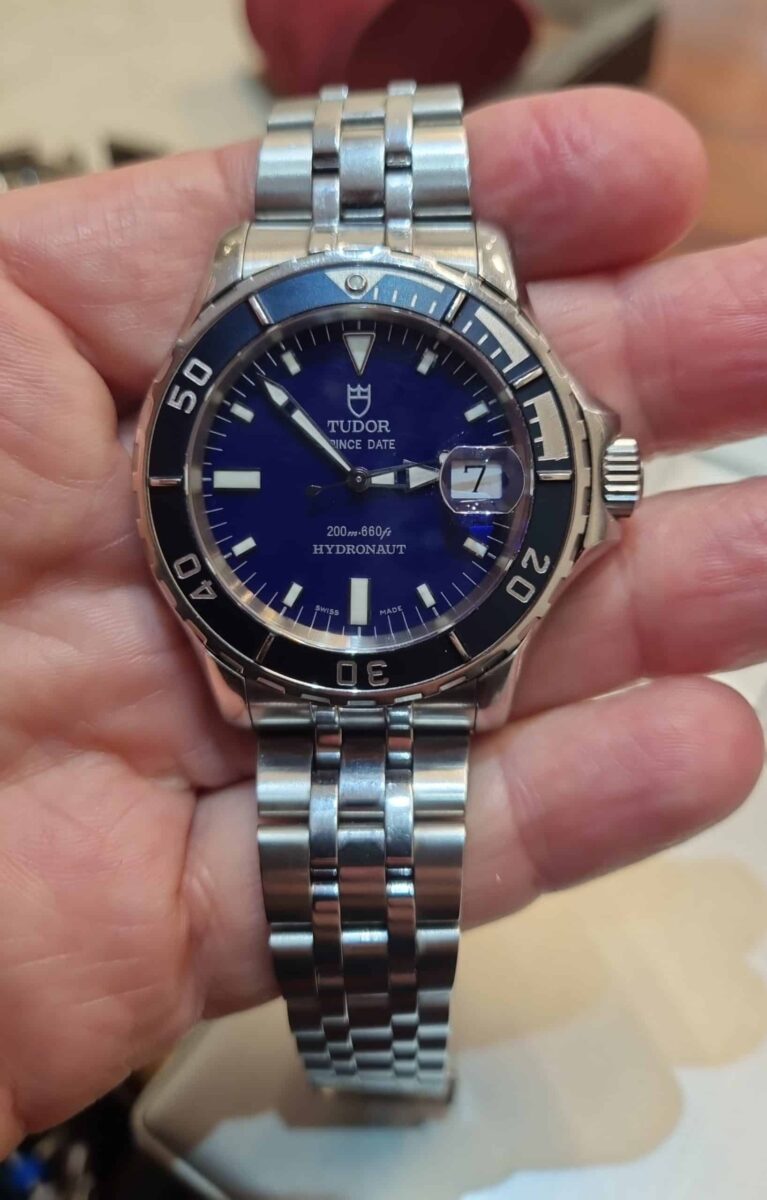 Tudor Prince Date Hydronaut Automatic Blue Dial | Gothelf A. Watches — 6