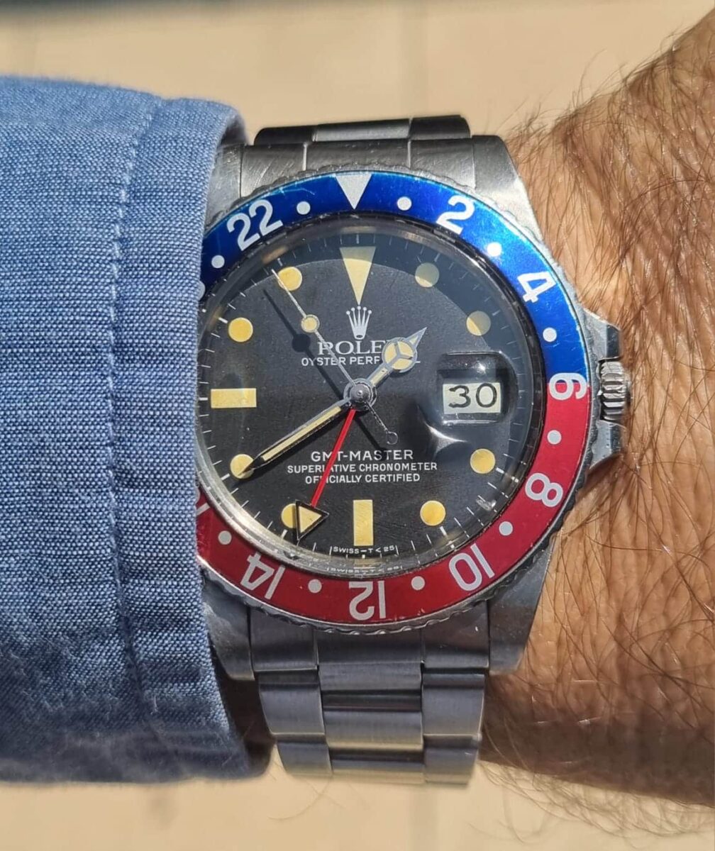 Rolex GMT Master PEPSI Vintage 1984 ref.16750 | Gothelf A. Watches