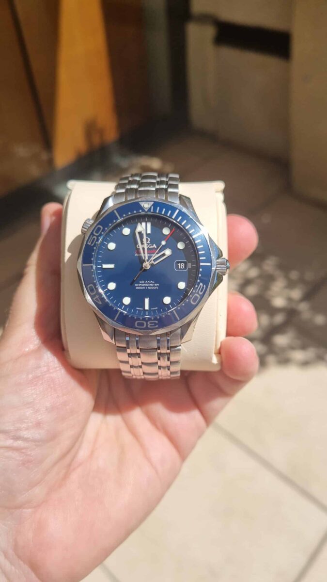 Omega Seamaster Diver 300m Automatic Blue Ceramic 2019 | Gothelf A. Watches — 2