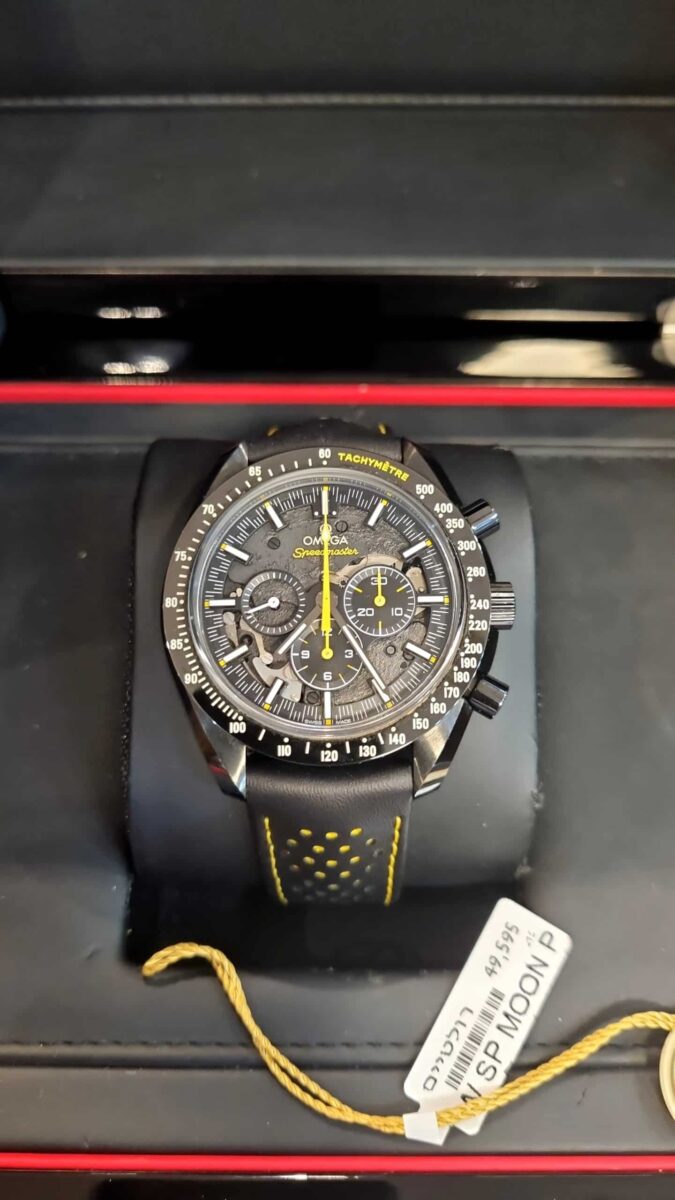 Omega Speedmaster Apollo 8 Dark Side Of The Moon 44.25mm Black Ceramic | Gothelf A. Watches — 3