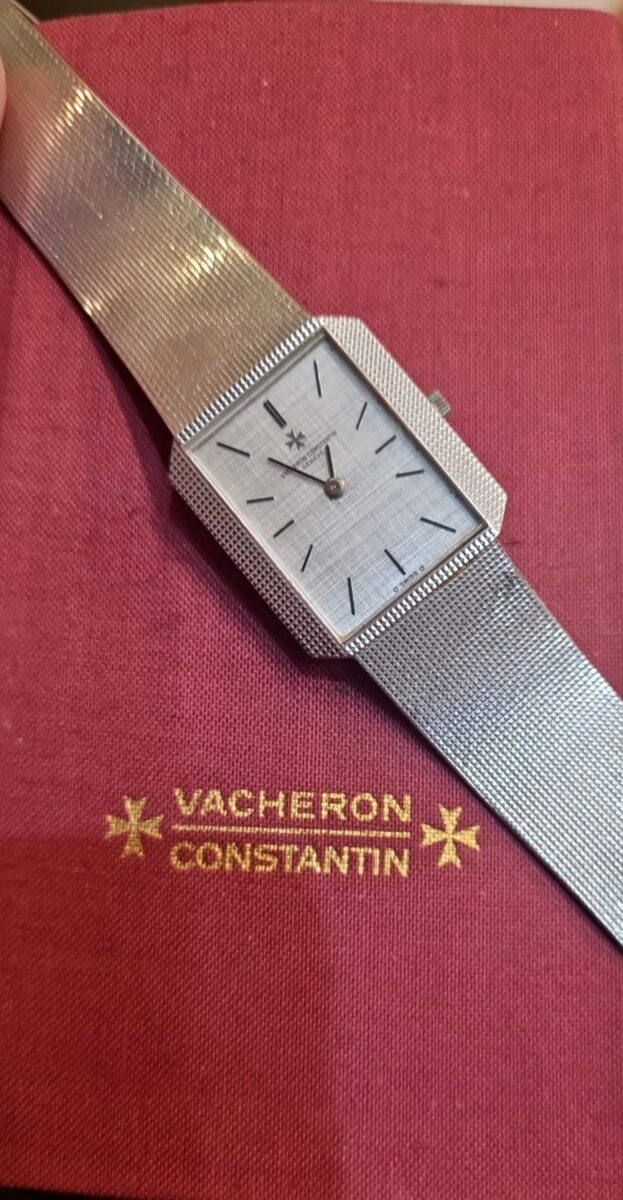 Vacheron Constantin 18K White Gold Ultra Thin Vintage ref.C3.6999 | Gothelf A. Watches