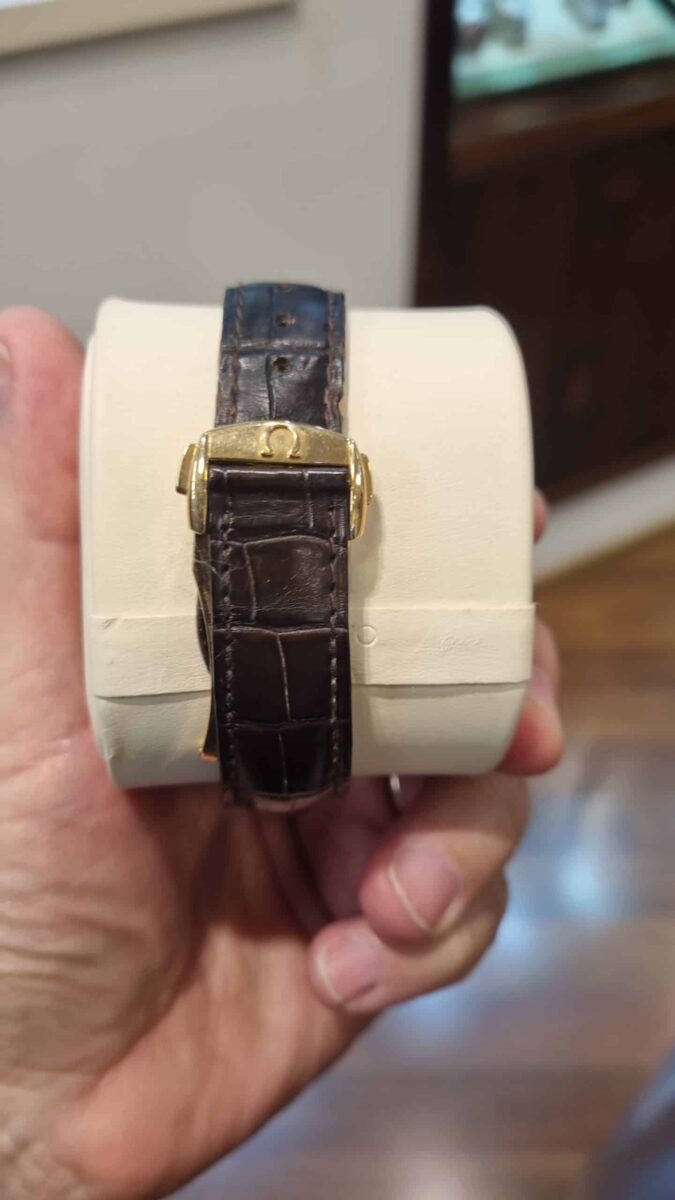 Omega De-Ville 18k Rose Gold ref.4652.20.32 Pre-Owned 2005 Box+papers | Gothelf A. Watches — 6