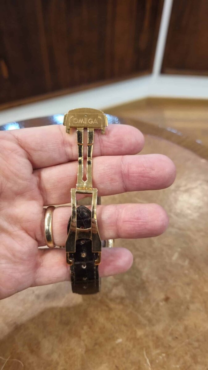 Omega De-Ville 18k Rose Gold ref.4652.20.32 Pre-Owned 2005 Box+papers | Gothelf A. Watches — 7