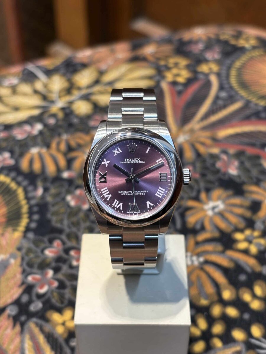 Rolex Oyster Perpetual 31mm Grape dial | Gothelf A. Watches — 2