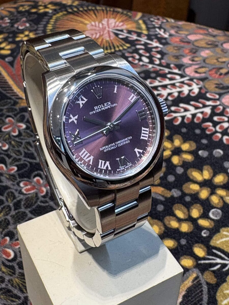 Rolex Oyster Perpetual 31mm Grape dial | Gothelf A. Watches — 4