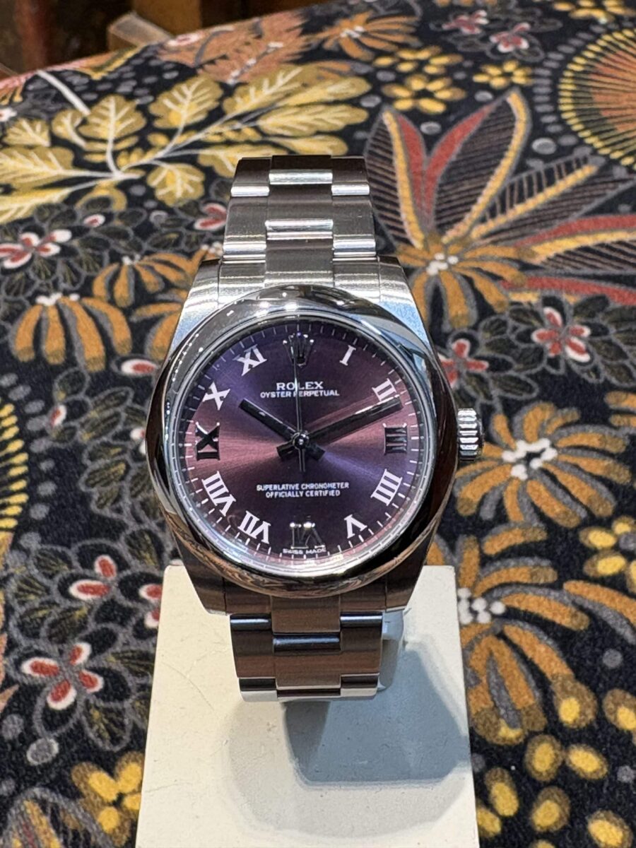 Rolex Oyster Perpetual 31mm Grape dial | Gothelf A. Watches — 5