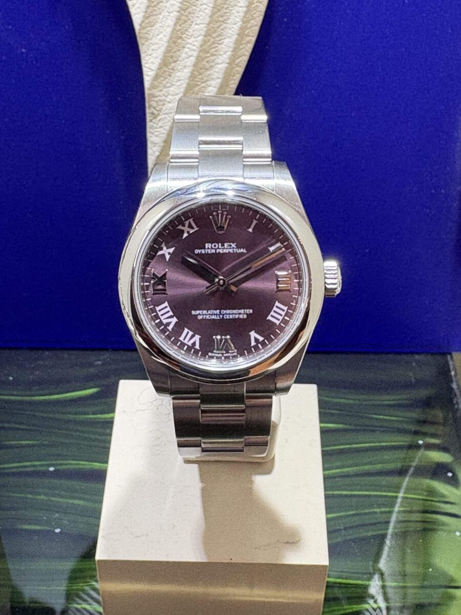 Rolex Oyster Perpetual 31mm Grape dial | Gothelf A. Watches — 6