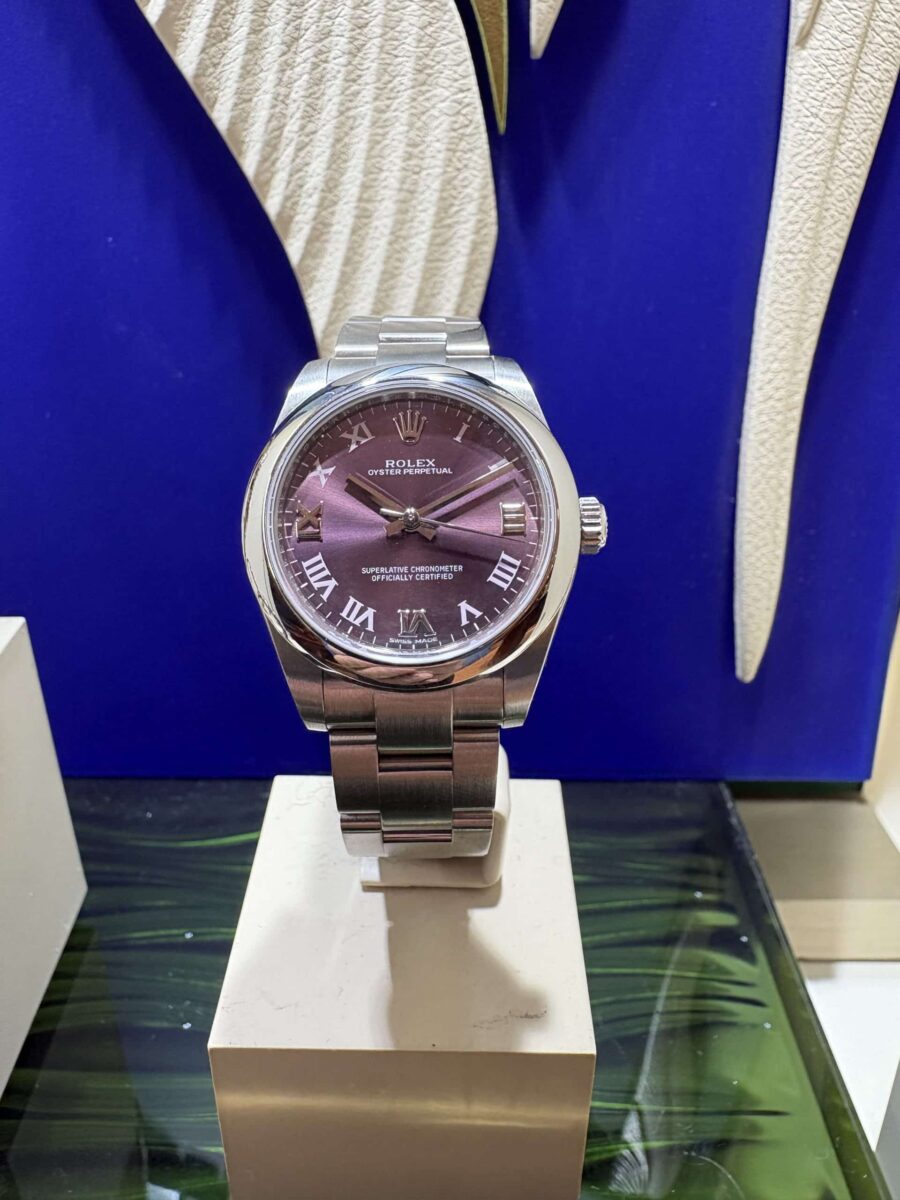 Rolex Oyster Perpetual 31mm Grape dial | Gothelf A. Watches — 7