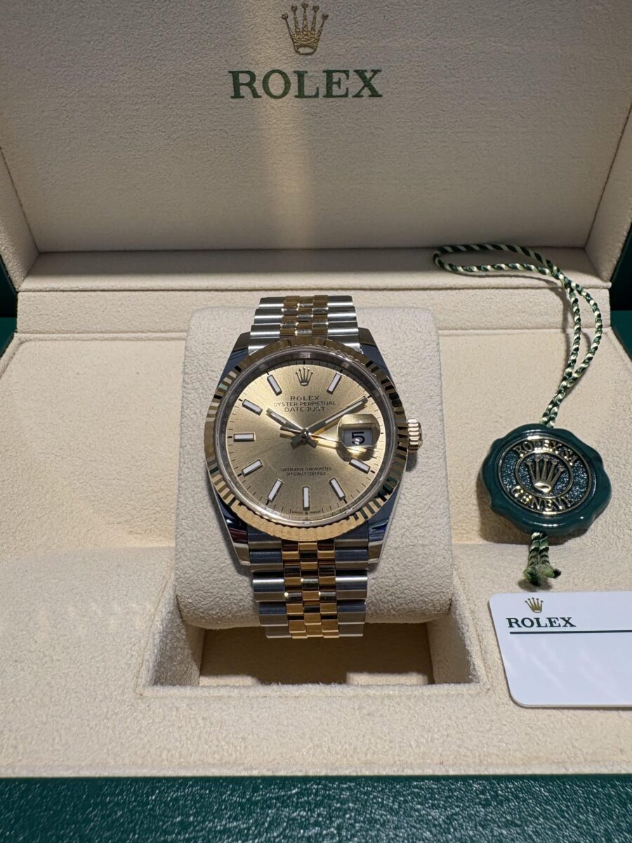 Rolex Datejust 36mm Oyster steel & 18K Yellow Gold Ref.126233 | Gothelf A. Watches — 3