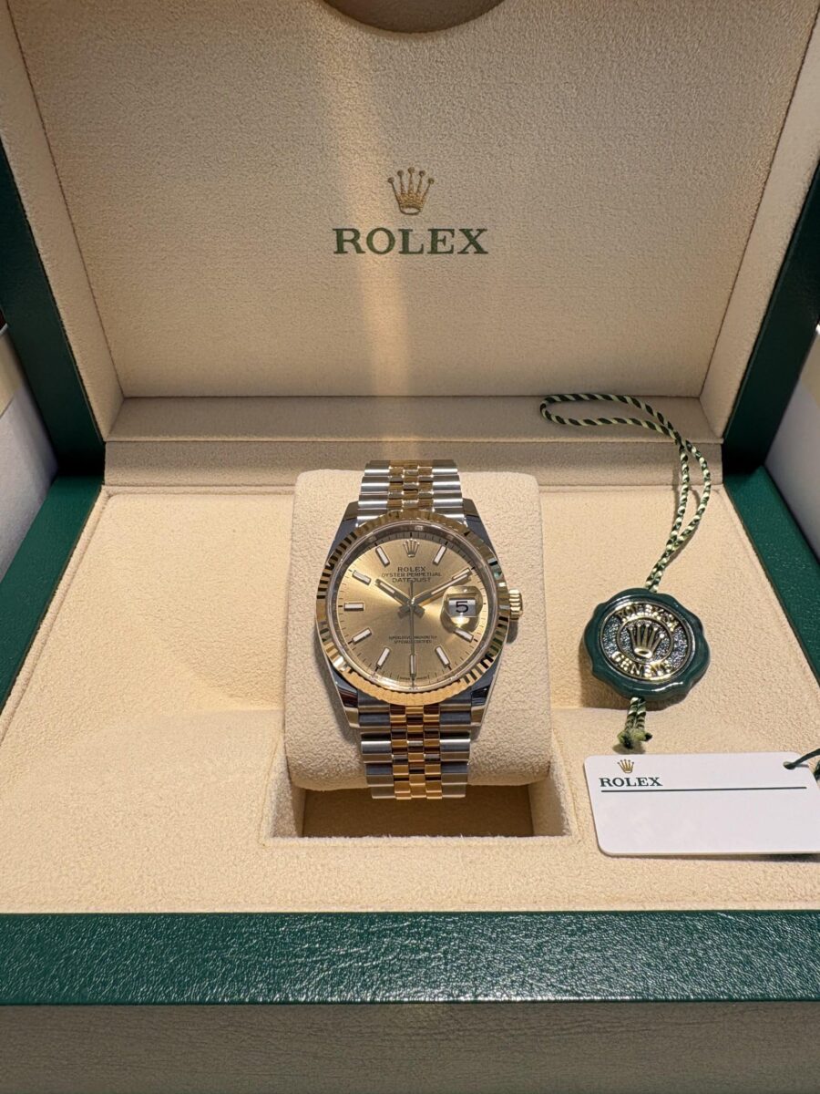 Rolex Datejust 36mm Oyster steel & 18K Yellow Gold Ref.126233 | Gothelf A. Watches — 2