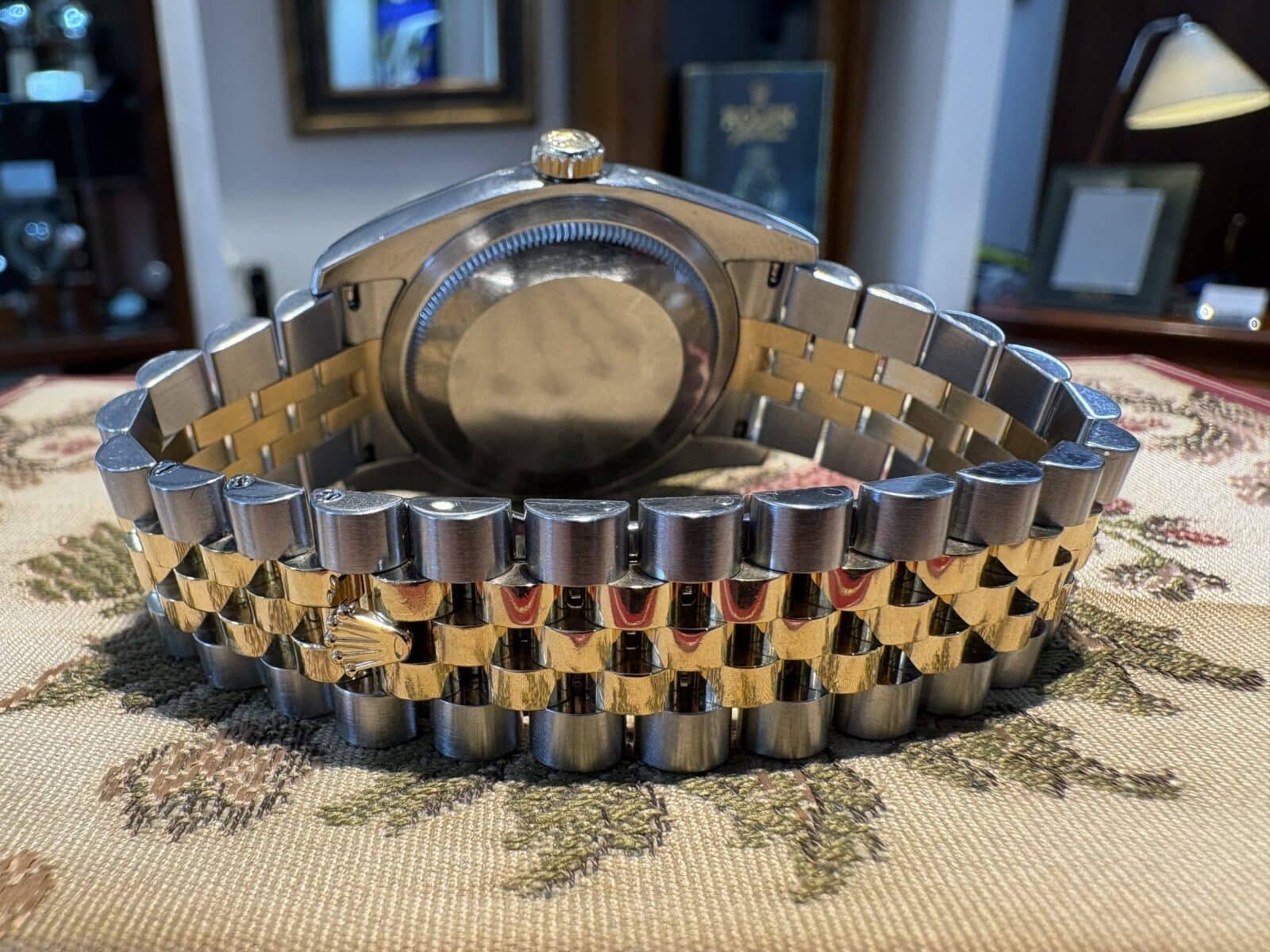 Rolex Datejust Steel and 18k Yellow Gold 36mm Computer Diamonds Dial ref.116233 Jubilee Bracelet | Gothelf A. Watches — 3
