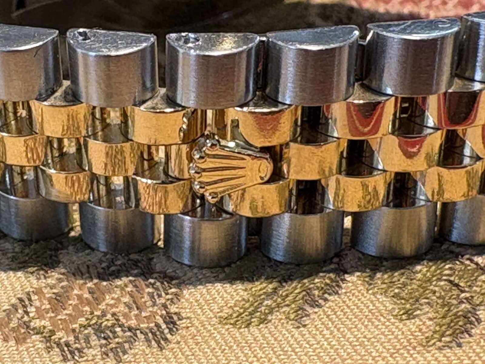 Rolex Datejust Steel and 18k Yellow Gold 36mm Computer Diamonds Dial ref.116233 Jubilee Bracelet | Gothelf A. Watches — 6