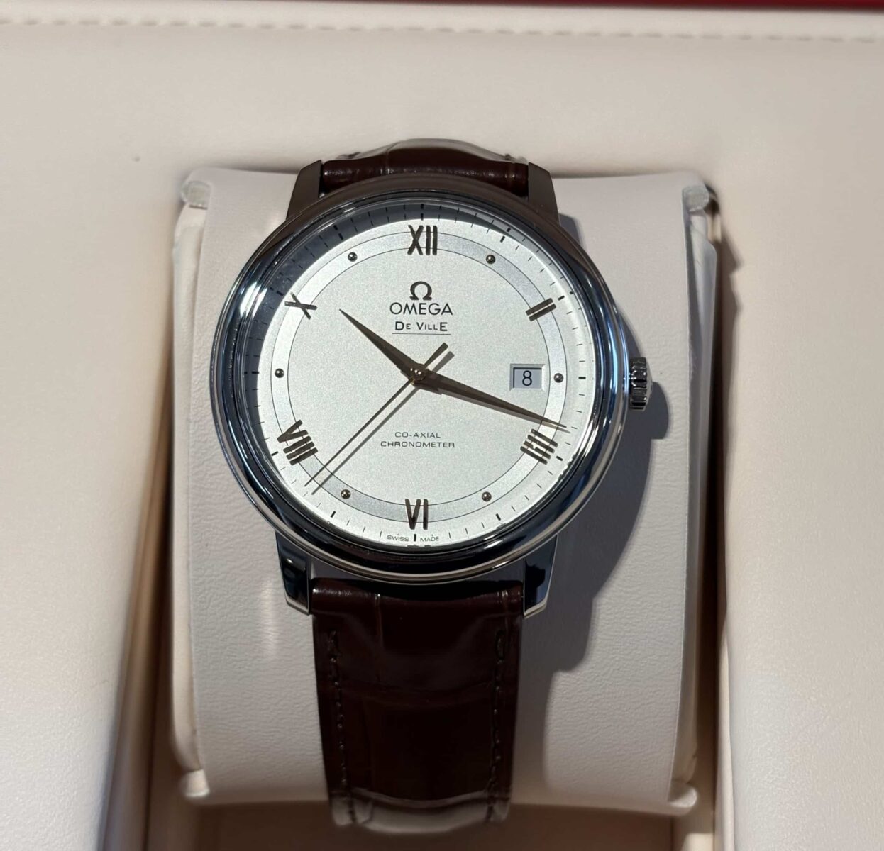 Omega De Ville Prestige Mens 39.5mm Automatic Co-Axial Watch O42413402002002 NEW Unworn 2026!! | Gothelf A. Watches