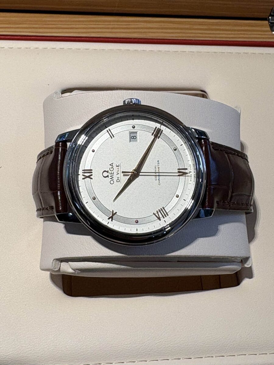 Omega De Ville Prestige Mens 39.5mm Automatic Co-Axial Watch O42413402002002 NEW Unworn 2026!! | Gothelf A. Watches — 2