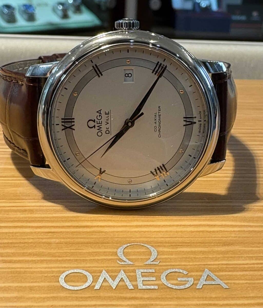 Omega De Ville Prestige Mens 39.5mm Automatic Co-Axial Watch O42413402002002 NEW Unworn 2026!! | Gothelf A. Watches — 5