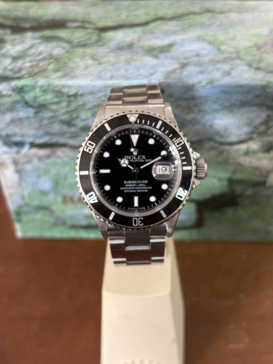 Rolex Submariner 16610 Date 1997 Tritium Dial+Rolex Papers | Gothelf A. Watches — 3