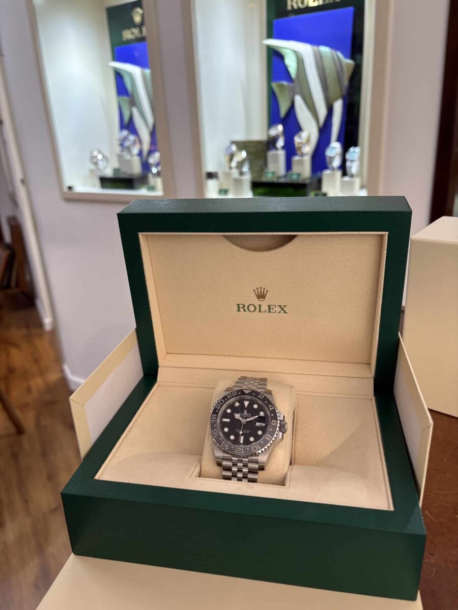 Rolex GMT Master II “Bruce Wayne” Jubilee Bracelet ref.126710 11/2025!! | Gothelf A. Watches — 4