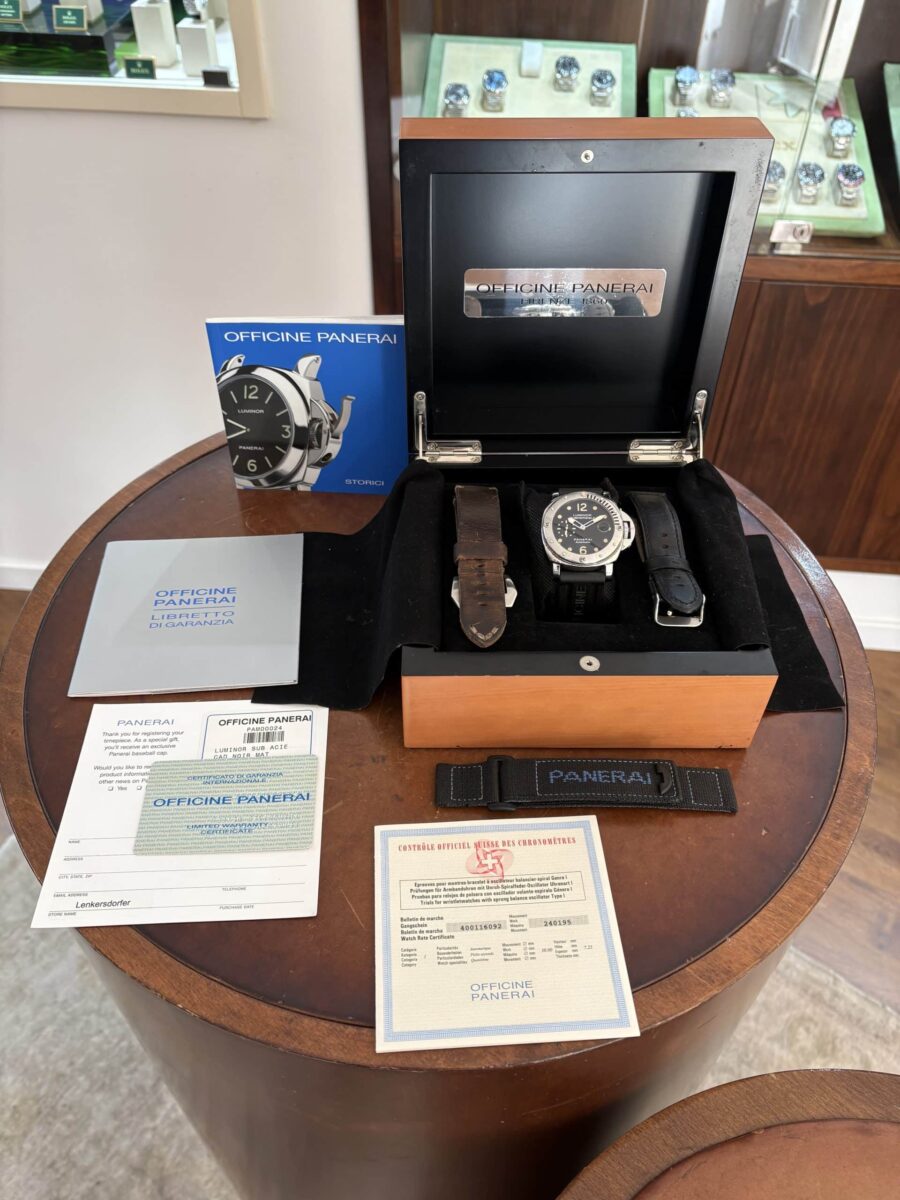 Panerai Submersible Pam 0024 Pre-owned 2003 44mm | Gothelf A. Watches — 2