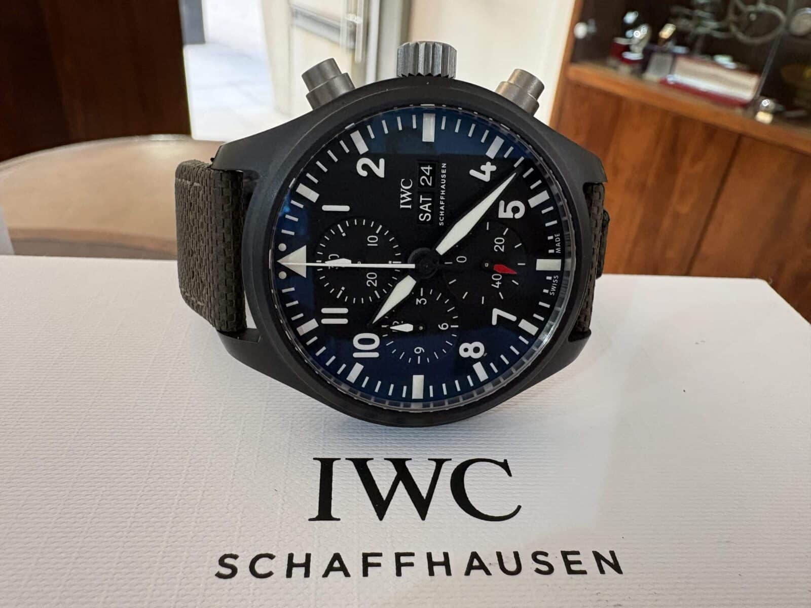 IWC Pilot Chronograph Top Gun 44.5mm Ref.IW389101 | Gothelf A. Watches — 5