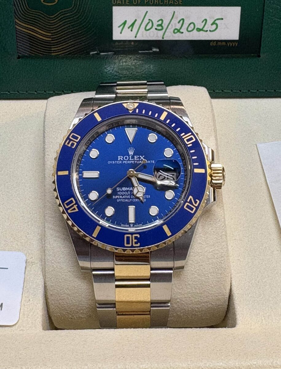 Rolex Submariner Date Oystersteel & Yellow Gold Blue Dial ref.126613 | Gothelf A. Watches