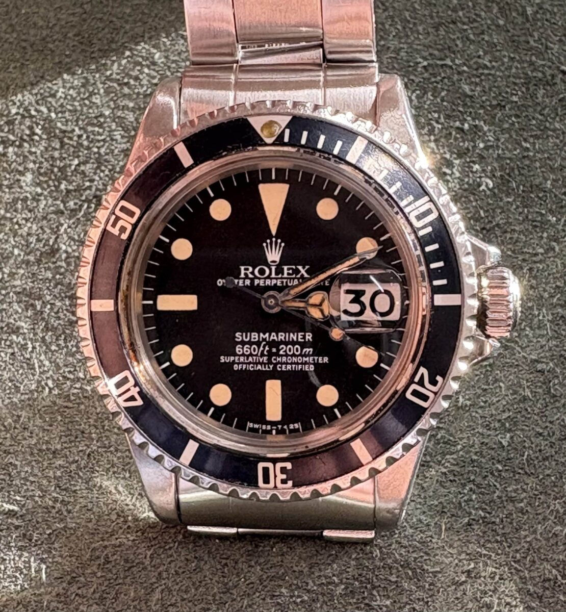 Rolex Submariner Date 1680 Vintage from 1970 | Gothelf A. Watches — 2