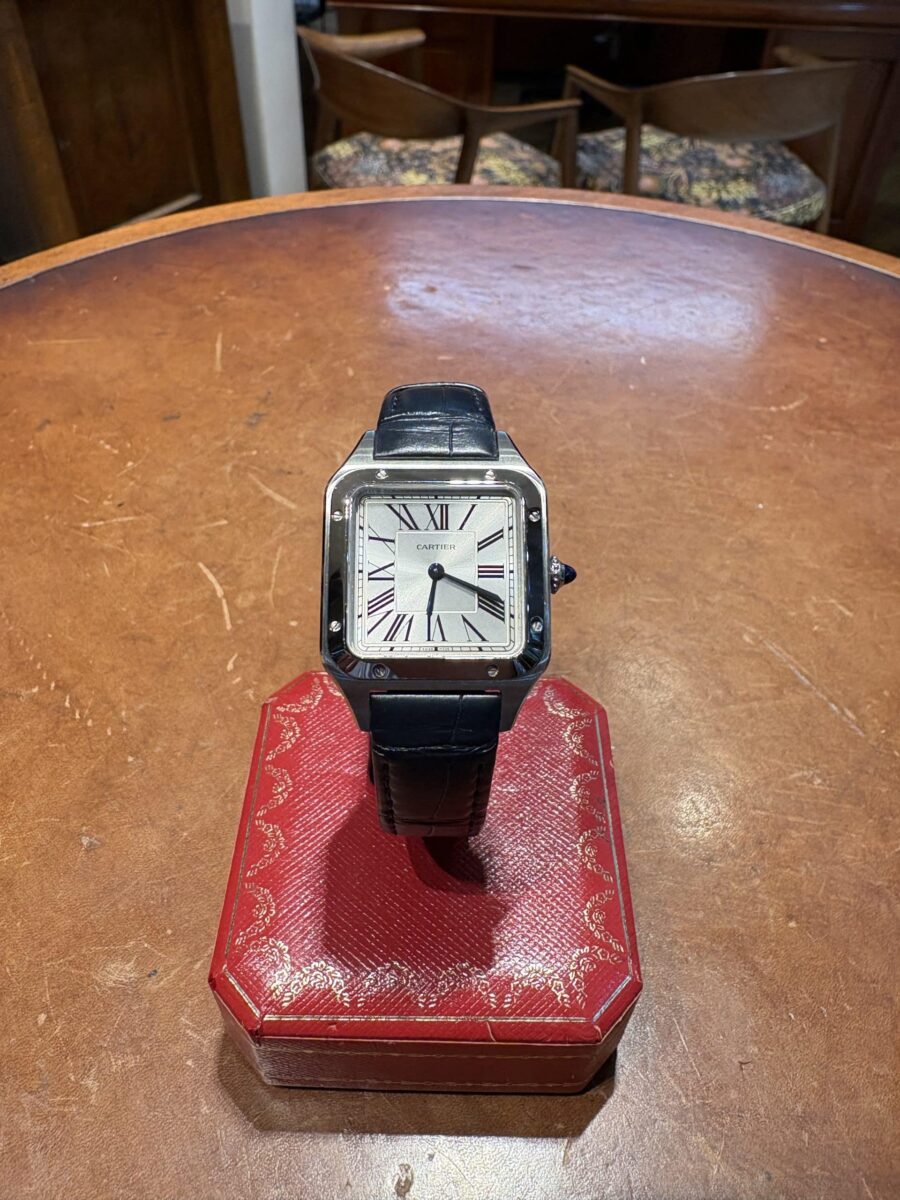 Cartier Santos Dumont Steel Small Ladies | Gothelf A. Watches — 6