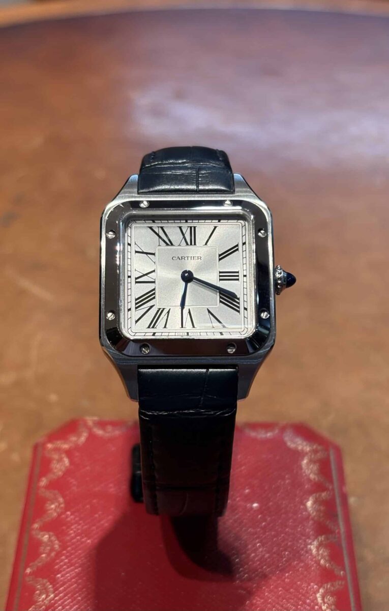 Cartier Santos Dumont Steel Small Ladies | Gothelf A. Watches — 5