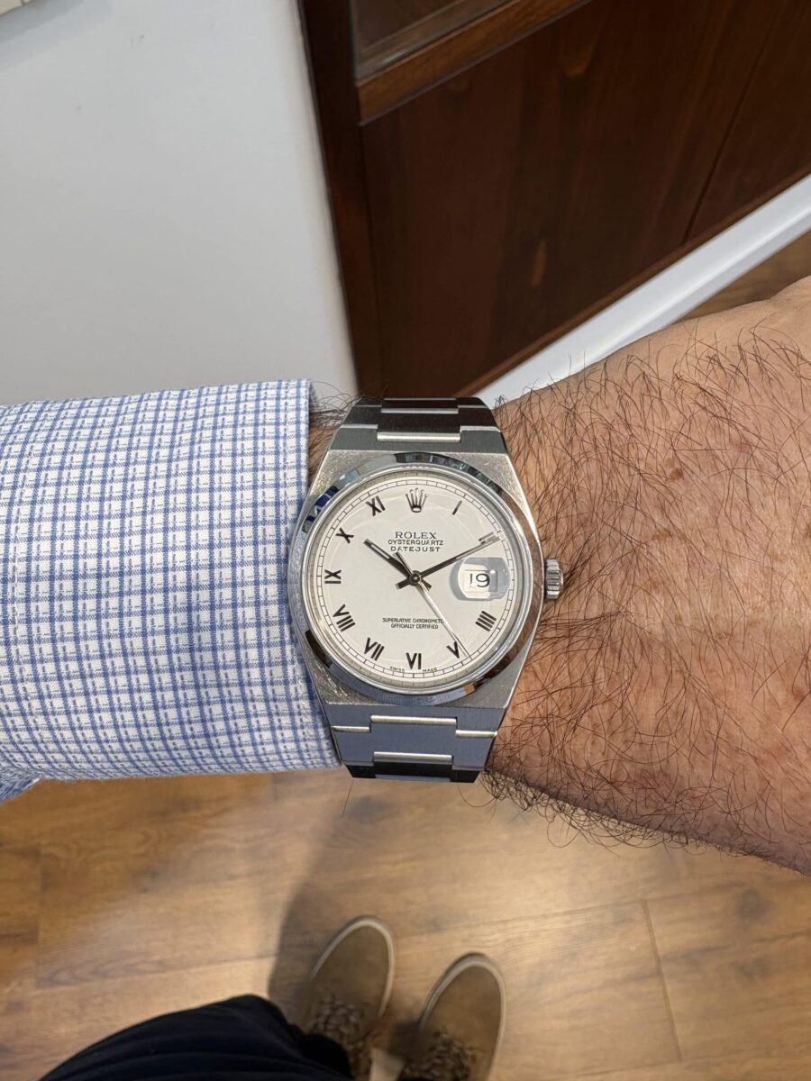 Rolex Datejust Steel Oysterquartz 36mm Ref.17000 Pre-owned 2001 Collector’s Watch | Gothelf A. Watches — 3