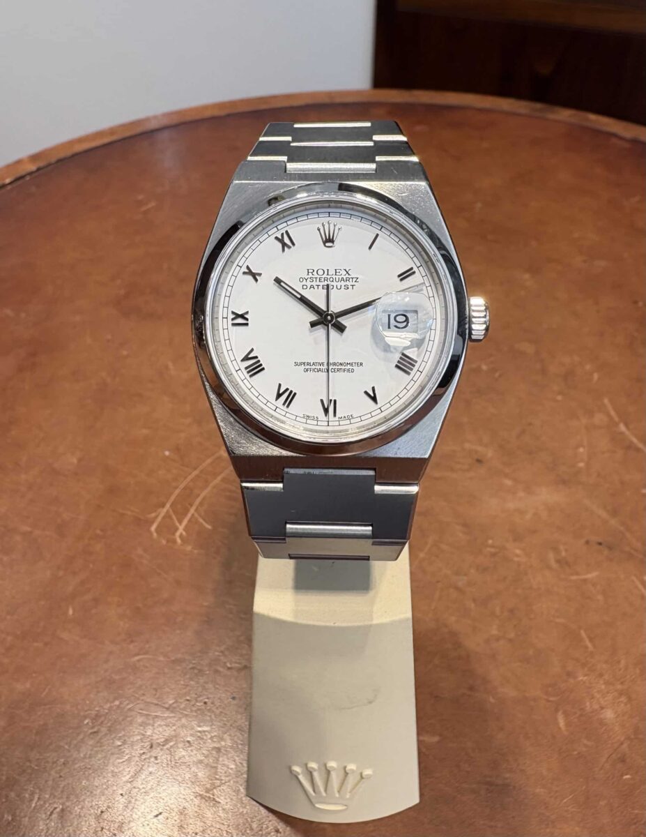 Rolex Datejust Steel Oysterquartz 36mm Ref.17000 Pre-owned 2001 Collector’s Watch | Gothelf A. Watches