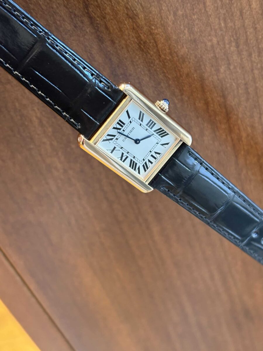 Cartier Tank Solo Rose Gold 24/31mm | Gothelf A. Watches — 5