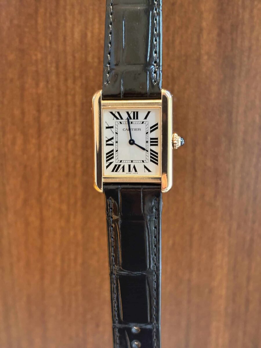 Cartier Tank Solo Rose Gold 24/31mm | Gothelf A. Watches — 2