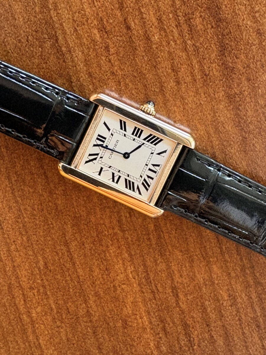 Cartier Tank Solo Rose Gold 24/31mm | Gothelf A. Watches — 4