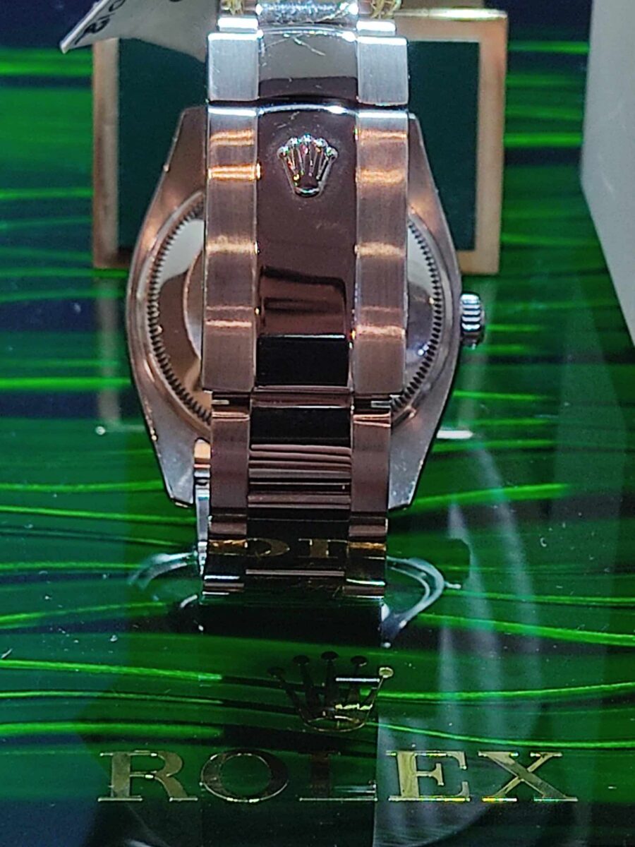 Rolex Date 34mm Steel & 18K White Gold Bezel ref.115234 Silver Dial | Gothelf A. Watches — 3
