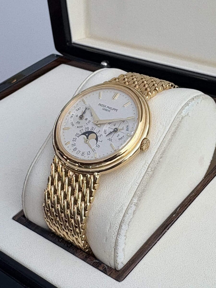 Patek Philippe 3945 Perpetual Calendar 18k Yellow Gold Automatic | Gothelf A. Watches — 8