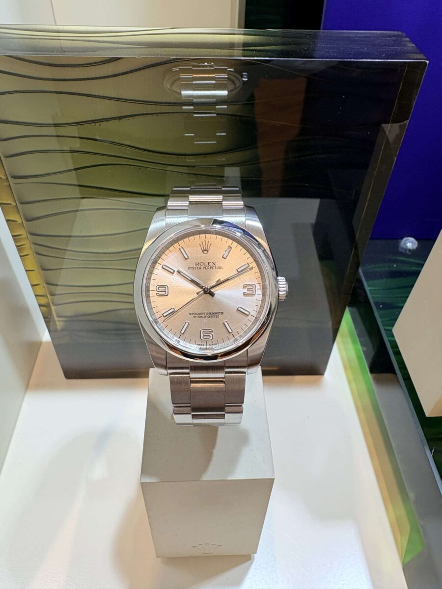 Rolex Oyster Perpetual 36mm Silver Dial | Gothelf A. Watches — 4