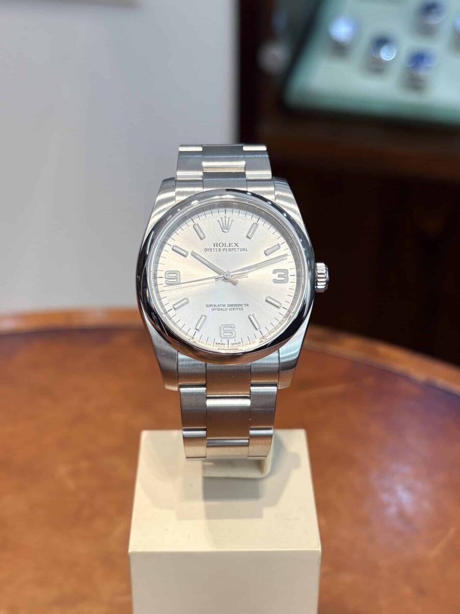 Rolex Oyster Perpetual 36mm Silver Dial | Gothelf A. Watches — 5
