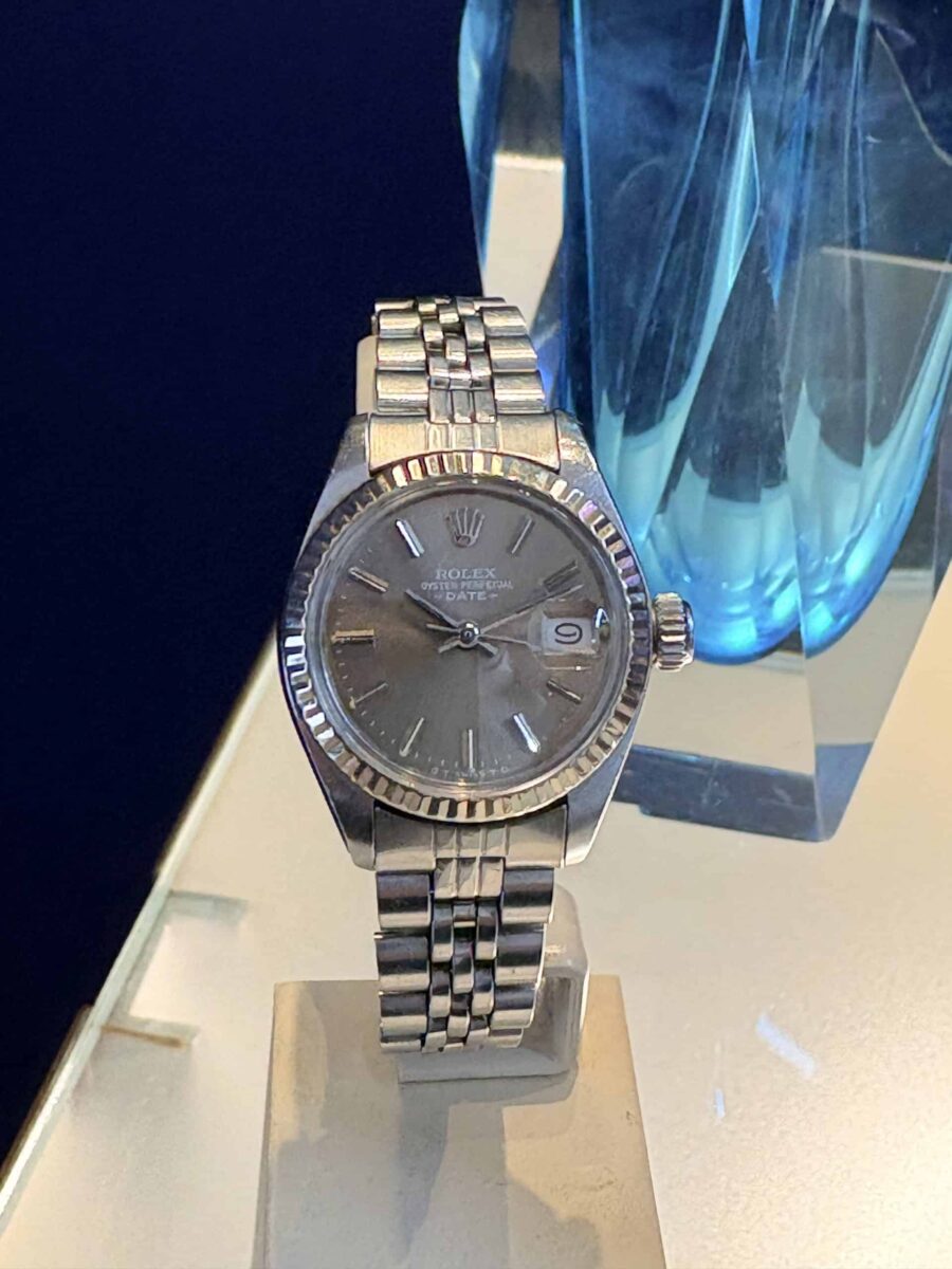 Rolex Vintage Lady Date 26mm Steel & 18K White Gold Bezel ref.6917 | Gothelf A. Watches — 3
