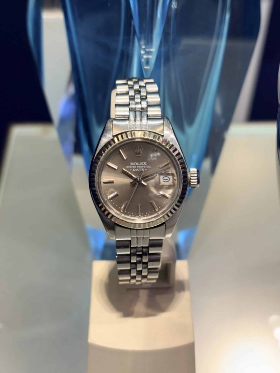 Rolex Vintage Lady Date 26mm Steel & 18K White Gold Bezel ref.6917 | Gothelf A. Watches — 2