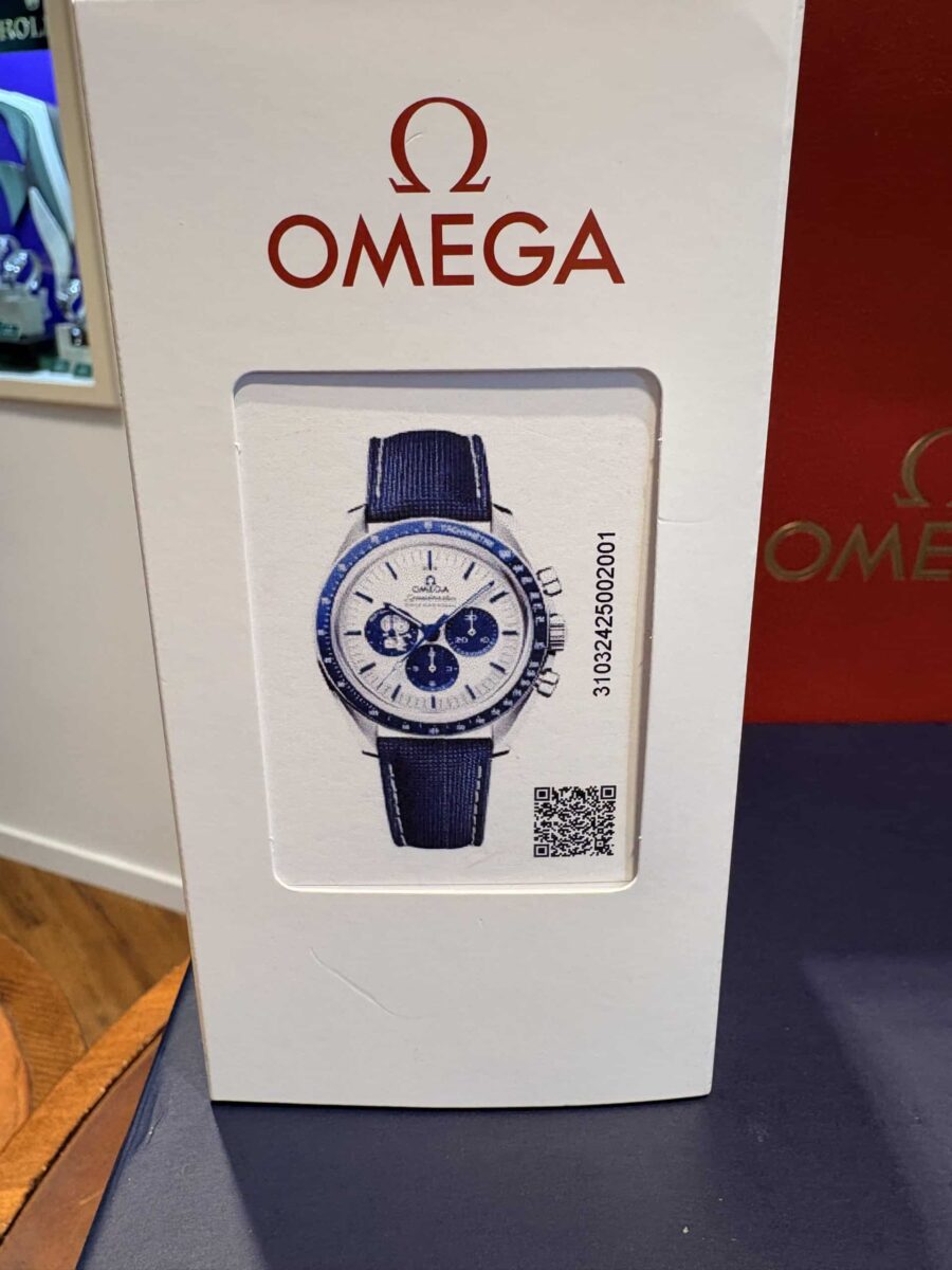 Omega Speedmaster Silver Snoopy Award 50th Anniversary NEW!! | Gothelf A. Watches — 3