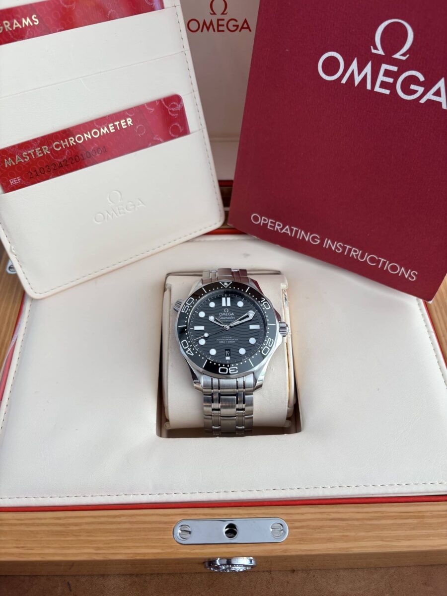 Omega Seamaster 300 Green Dial 42mm 2024 | Gothelf A. Watches — 7