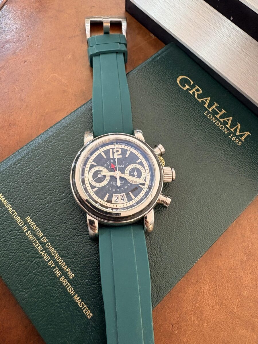 Graham Chronograph Grand Silverstone Woodcote Limited Edition Swiss Automatic 44mm Men watch | Gothelf A. Watches — 4
