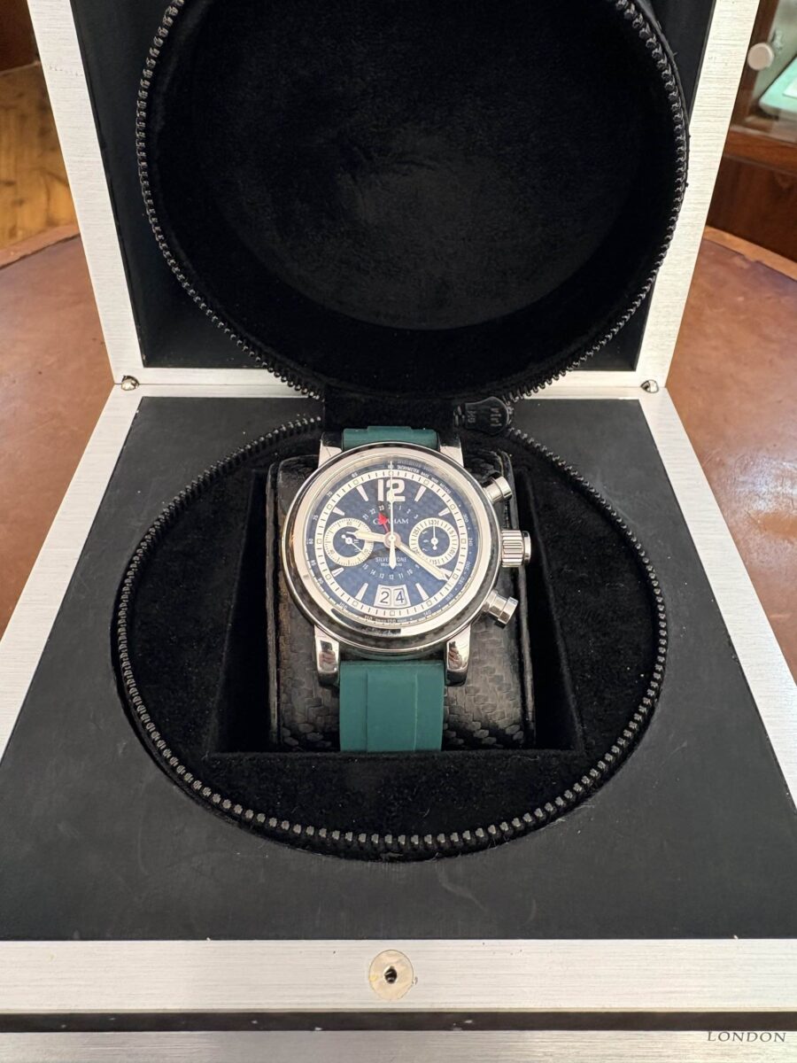 Graham Chronograph Grand Silverstone Woodcote Limited Edition Swiss Automatic 44mm Men watch | Gothelf A. Watches