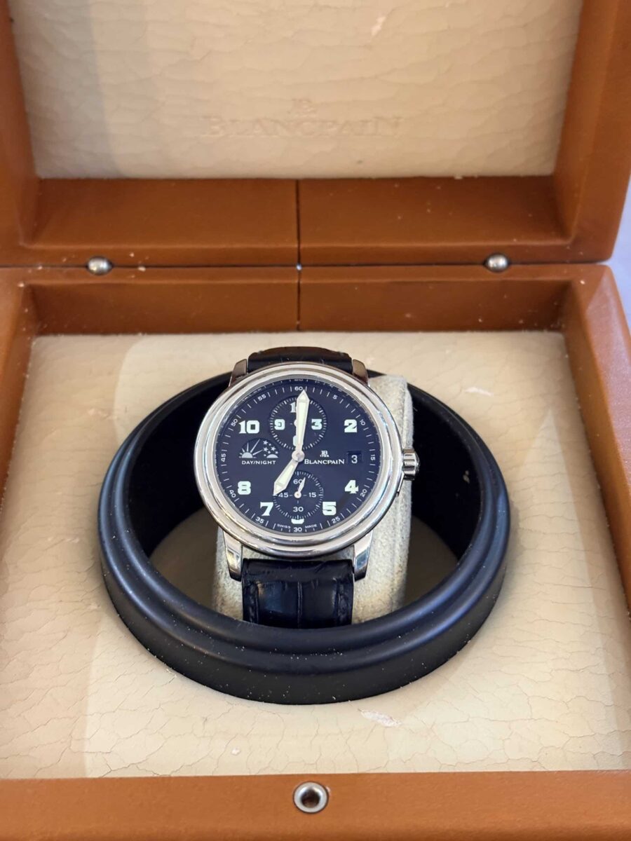 Blancpain Leman Double Time Zone Steel 38mm ref.2160-1130 | Gothelf A. Watches — 2