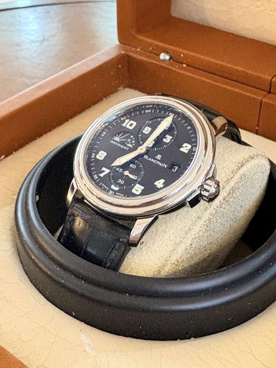 Blancpain Leman Double Time Zone Steel 38mm ref.2160-1130 | Gothelf A. Watches — 6